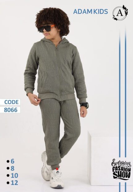 ترنج أولادي شتوي -جاكار مستورد محفور ليزر مبطن فرو